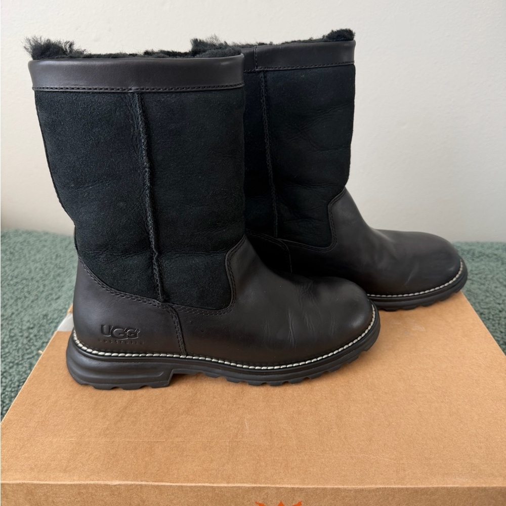 UGG Black Brooks Winter & Rain Boots - Picture 4 of 11